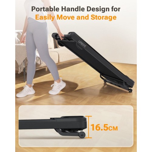 Løbebånd UREVO Spacewalk 3S – kompakt gåbånd med Bluetooth