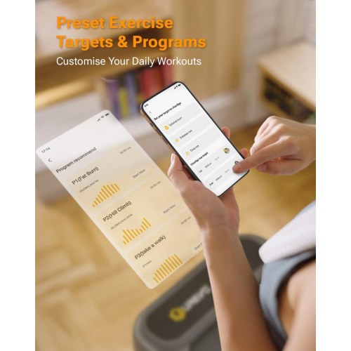 Løbebånd UREVO Spacewalk 3S – kompakt gåbånd med Bluetooth