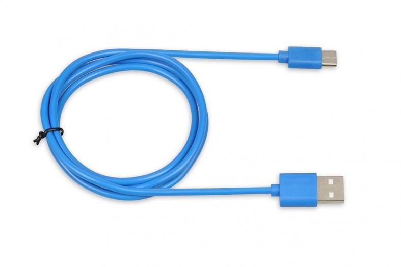 USB-C kabel 1 m – iBox – USB-A til USB-C, USB 2.0, blå
