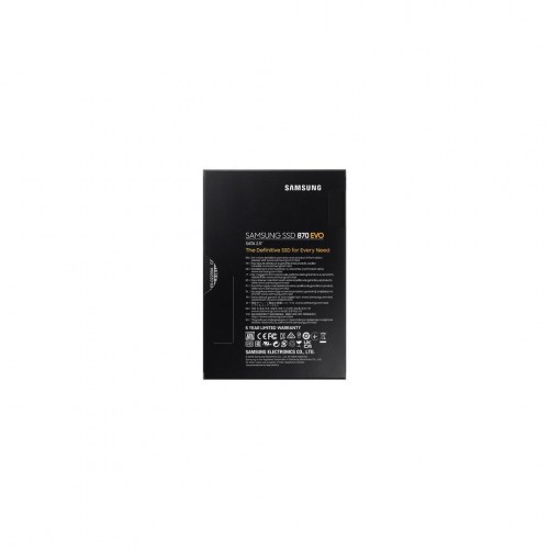 SSD Samsung 870 EVO 2 TB 2,5" SATA III V‑NAND MLC