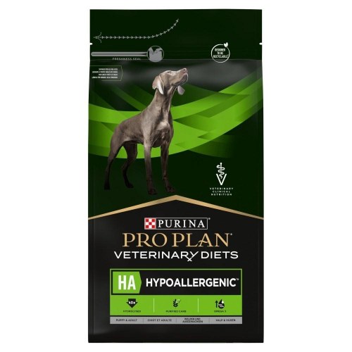 Hundefoder tørfoder Purina Pro Plan Veterinary Diets HA Hypoallergenic – 3 kg
