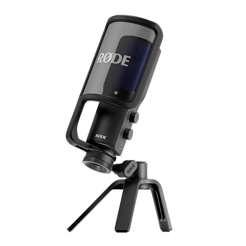 USB mikrofon RØDE NT-USB+ - sort studiemikrofon billede
