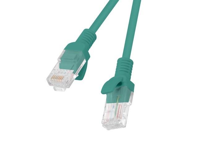 Lanberg patch cable - 50 cm - RAL 6024 - Grøn - 0.5m