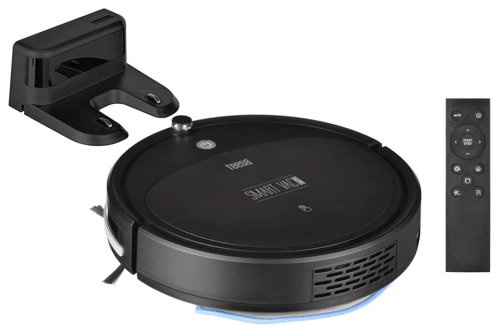Robotstøvsuger teesa Smart VAC 2 sort, fjernbetjening