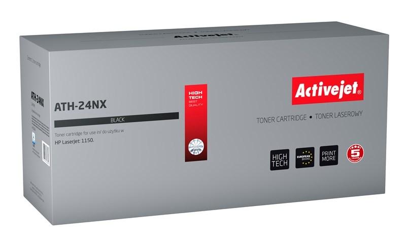 Toner til HP - Activejet ATH-24NX, sort, kompatibel (Q2624X/24X), ca. 4.400 sider