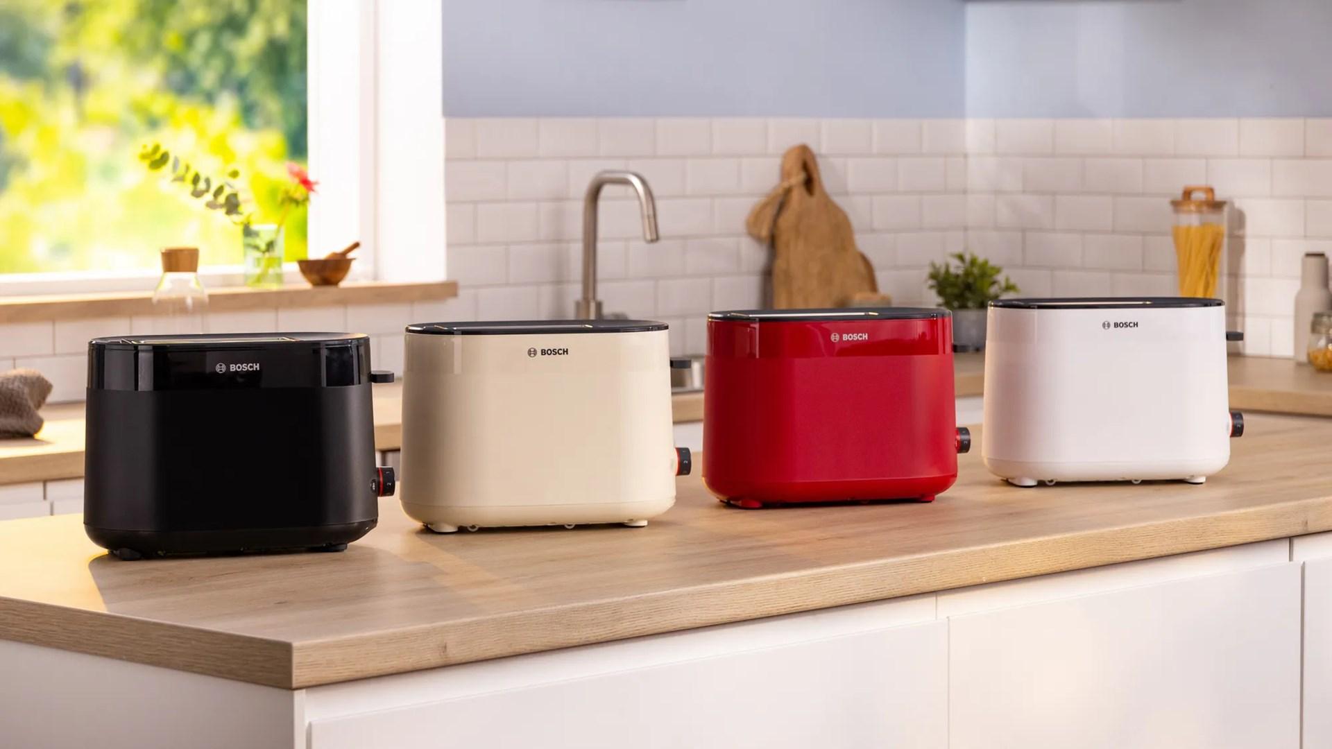 Brødrister Bosch TAT2M124 2 skiver 950 W – rød