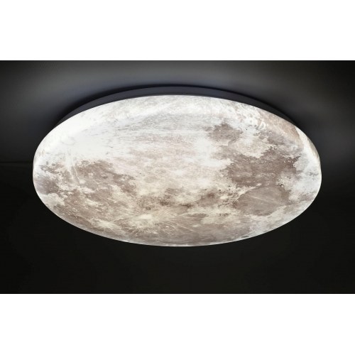 Loftplafond LED Activejet Moon 24 W – rund loftlampe
