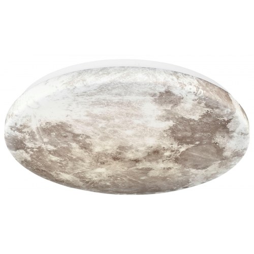 Loftplafond LED Activejet Moon 24 W – rund loftlampe