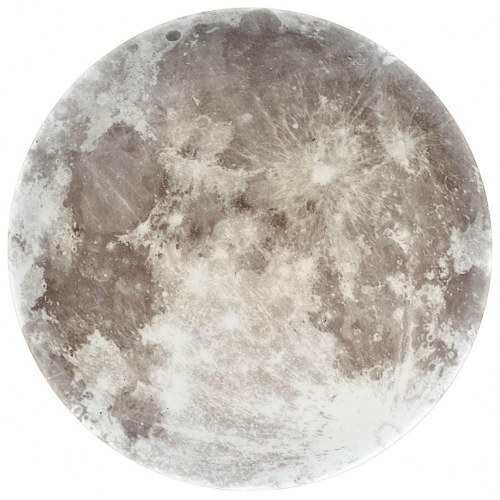 Loftplafond LED Activejet Moon 24 W – rund loftlampe