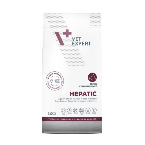 Hundefoder – VetExpert Veterinary Diet Hepatic, tørfoder 12 kg