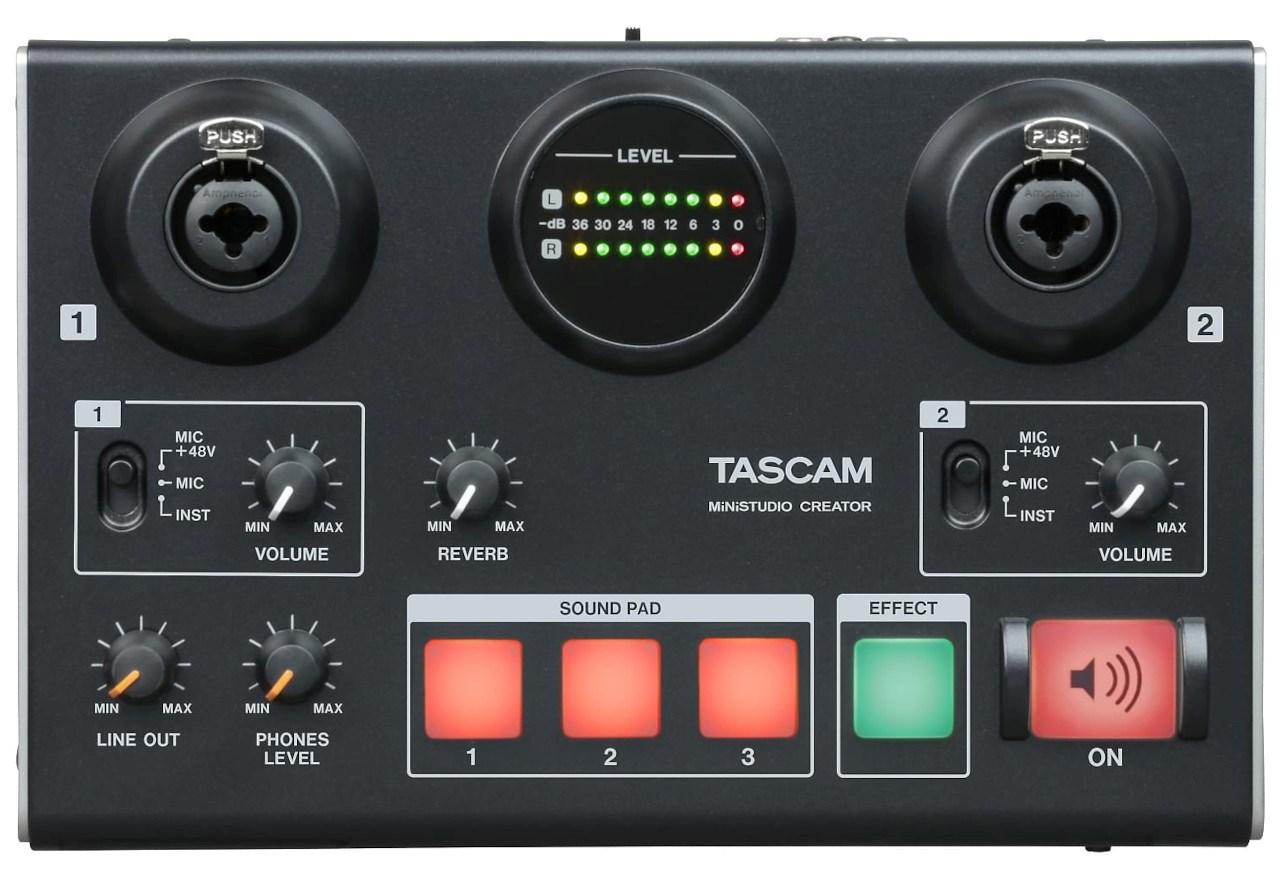 Tascam US-42B Mini Studio Creator Audio interface