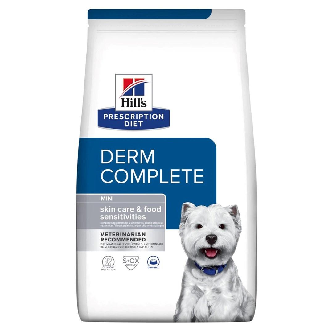 Hundefoder tørfoder Hill's Prescription Diet Derm Complete Mini 1 kg
