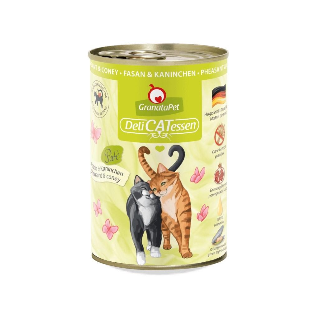 Vådfoder til kat - GranataPet DeliCATessen fasan & kanin 400 g