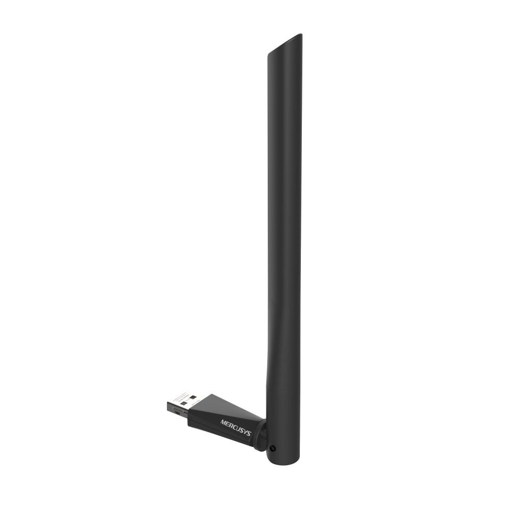 USB wifi-adapter MERCUSYS MA30H AC1300 Dual Band - sort billede