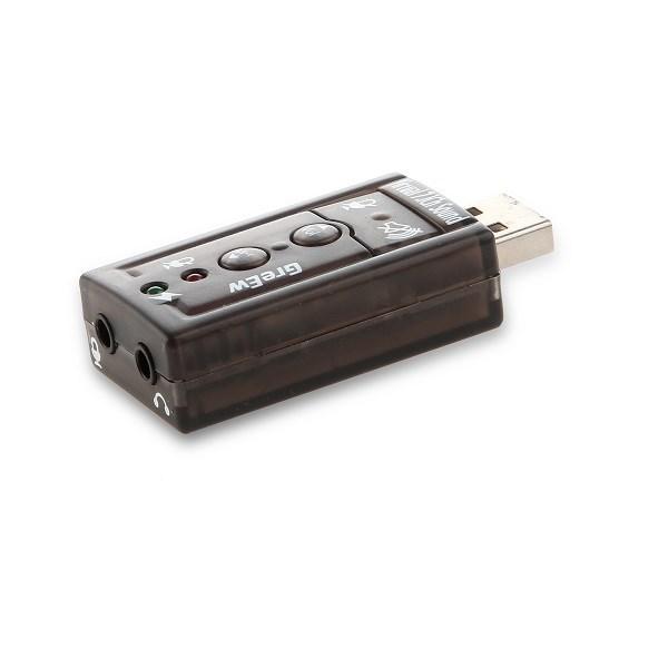 USB lydkort 7.1 kanaler – Savio AK-01 billede