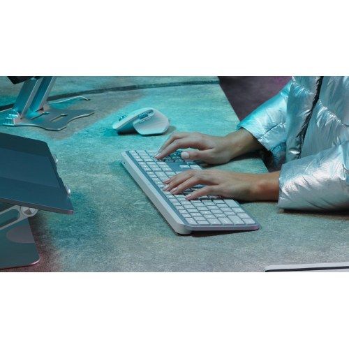 Tastatur Logitech MX Keys S trådløst – grå