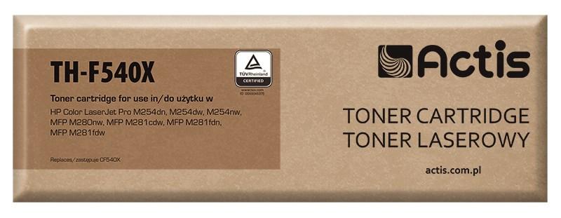 Tonerpatron til HP – Actis TH-F540X, sort, høj kapacitet (erstatter HP 203X / CF540X)