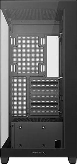 PC kabinet DeepCool CG580 - sort, hærdet glas billede