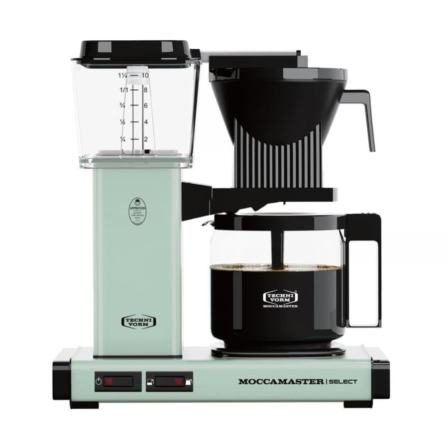 Kaffemaskine med filter MOCCAMASTER KBG Select – Pastelgrøn 1,25 l