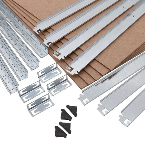 Reol med galvaniseret metal – GreenBlue GB378, 90×40 cm