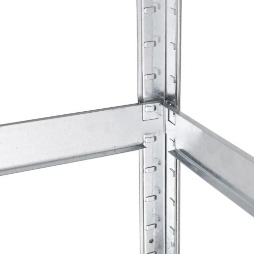 Reol med galvaniseret metal – GreenBlue GB378, 90×40 cm