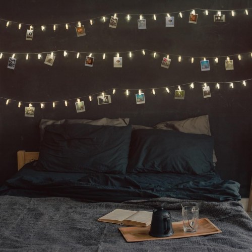 Lyskæde med clips – DecoKing Clip, transparent, varm hvid, indendørs