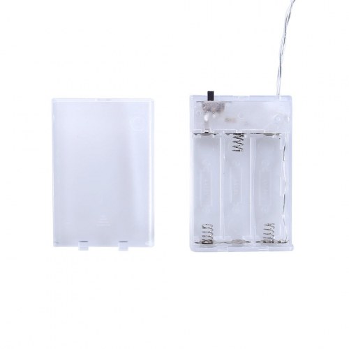 Lyskæde med clips – DecoKing Clip, transparent, varm hvid, indendørs