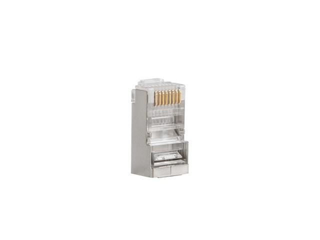 Netværksstik RJ‑45 Cat5e - Lanberg, skærmet, 100 stk.
