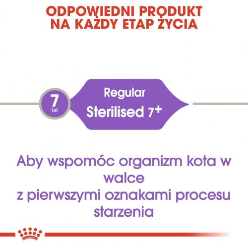 Kattemad Royal Canin Sterilised 7+ tørfoder - 10 kg