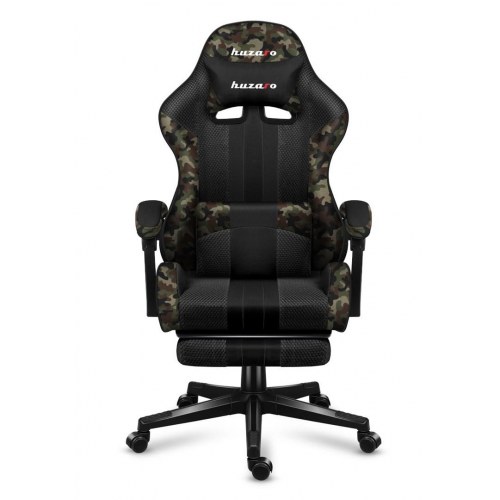 Gamerstol Huzaro Force 4.7 Camo Mesh – ergonomisk stol med fodstøtte