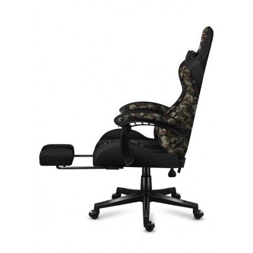 Gamerstol Huzaro Force 4.7 Camo Mesh – ergonomisk stol med fodstøtte