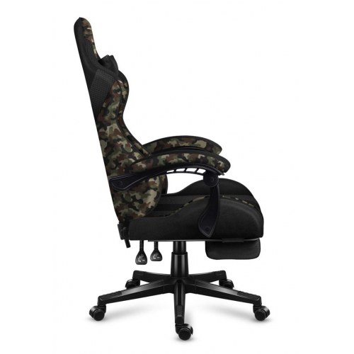 Gamerstol Huzaro Force 4.7 Camo Mesh – ergonomisk stol med fodstøtte