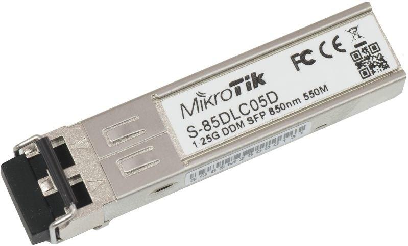 SFP transceiver 1,25 Gbit/s – MikroTik S-85DLC05D, 850 nm, LC, 550 m