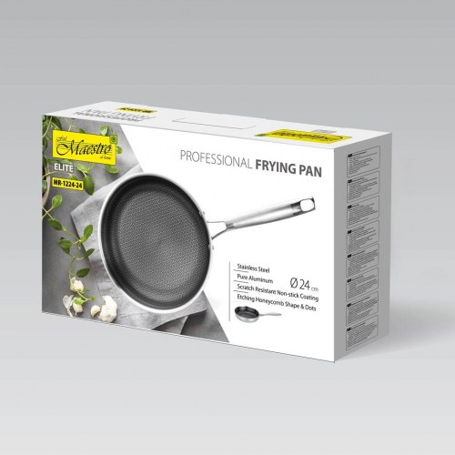 Stegepande Maestro Professional 26 cm – rustfrit stål/non-stick