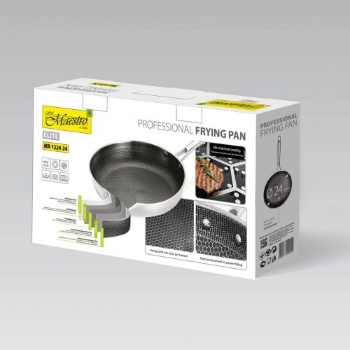 Stegepande Maestro Professional 26 cm – rustfrit stål/non-stick