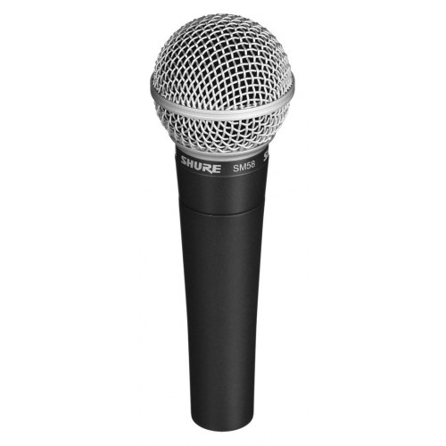 Mikrofon til scene – Shure SM58, sort, dynamisk