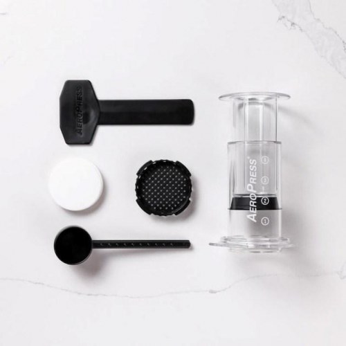 Kaffebrygger AeroPress Clear – manuel kaffemaskine, 250 ml