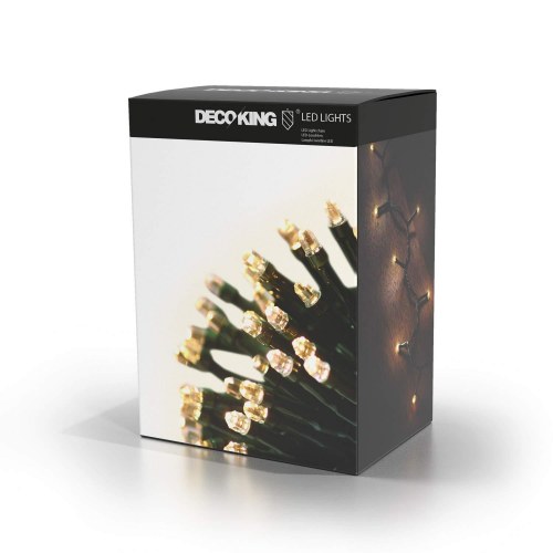 Lyskæde LED - DecoKing - indendørs/udendørs