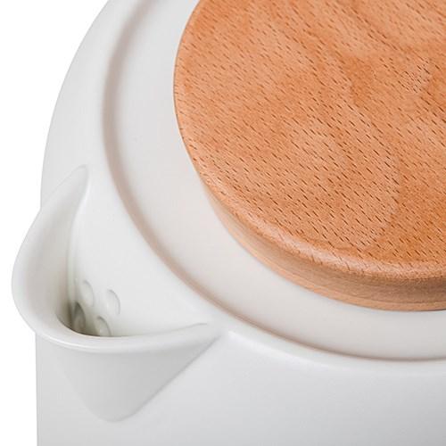 Elkedel Adler 1304 Keramisk Ecru Træ