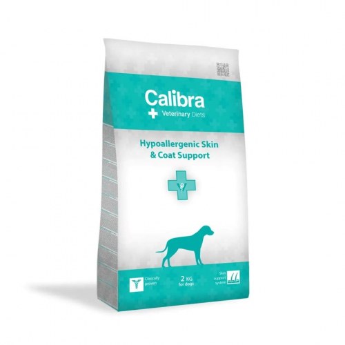 Hundefoder tørfoder Calibra Veterinary Diets Hypoallergenic Skin & Coat Support 2 kg