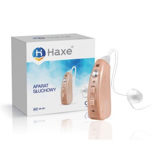 Høreapparat Haxe JH351 – in-ear høreforstærker, beige