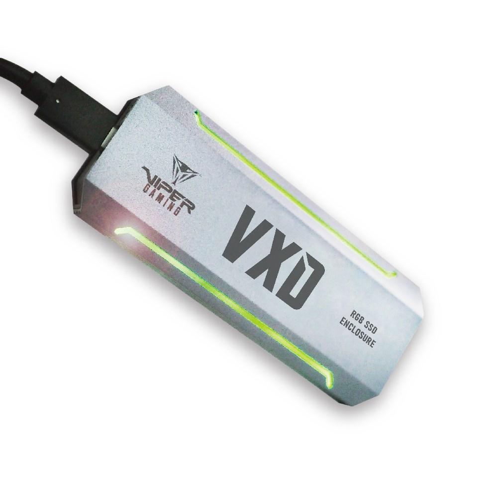 Eksternt M.2 SSD-kabinet Patriot Memory VXD - Sølv billede