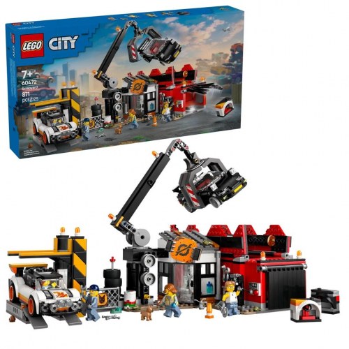 LEGO City Skrotplads med biler 60472