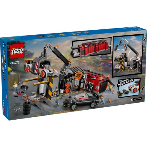 LEGO City Skrotplads med biler 60472