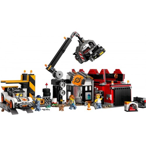 LEGO City Skrotplads med biler 60472
