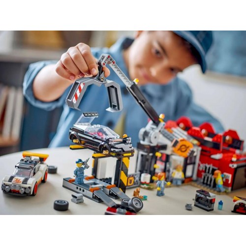 LEGO City Skrotplads med biler 60472