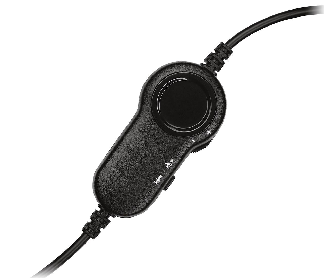 Headset med mikrofon Logitech H150 stereo – kablet, sort