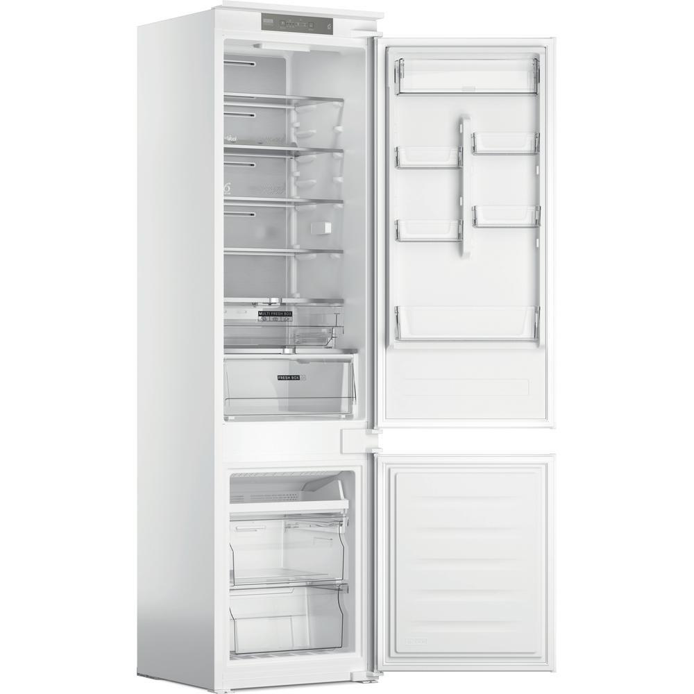 Integreret køle-fryseskab Whirlpool WHC20 T352, 280 l, E, hvid