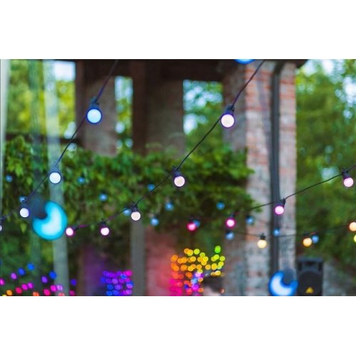 Lyskæde juletræslys Twinkly Festoon 20 RGB - 10 m