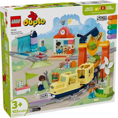 LEGO DUPLO togsæt 10428 – Stor interaktiv bytog